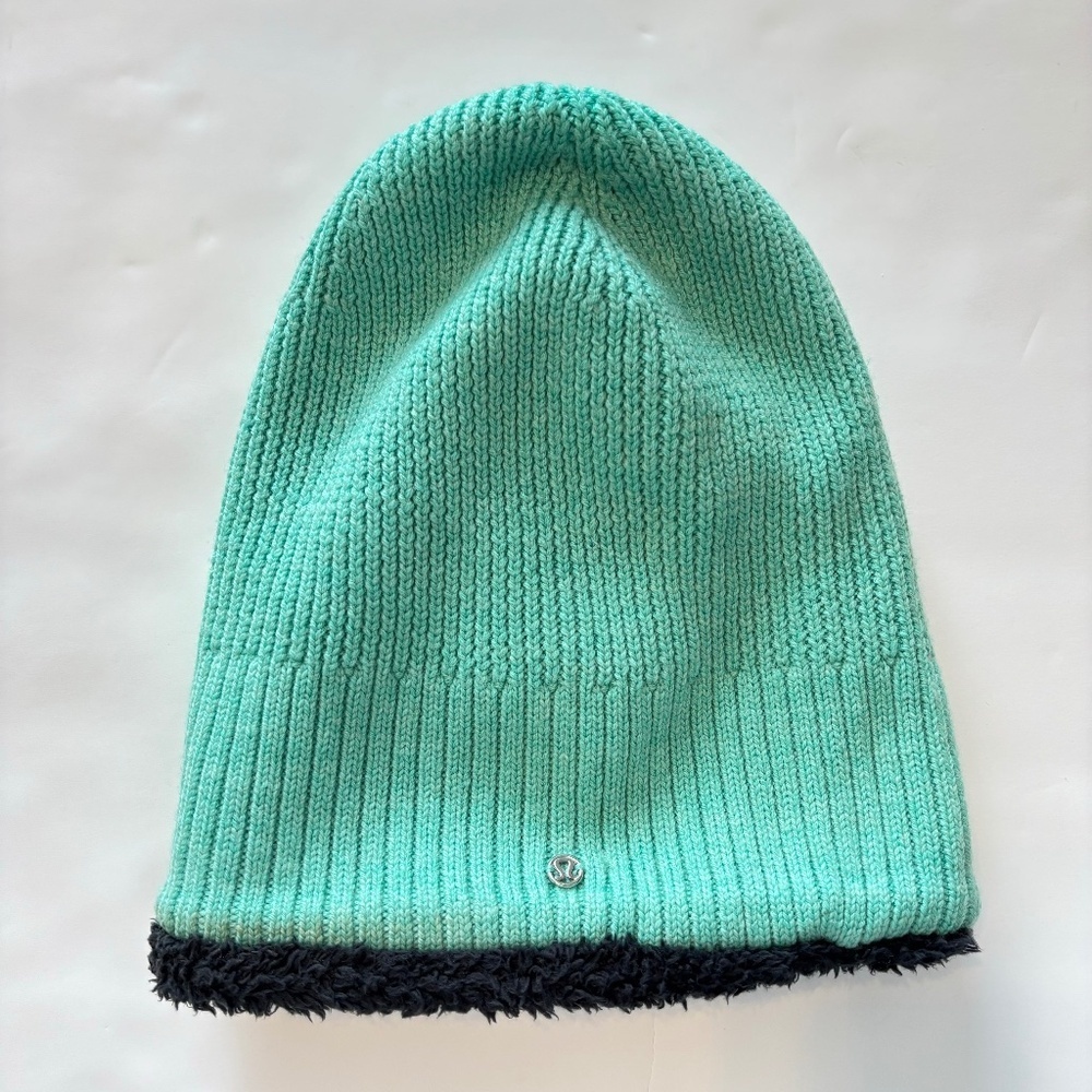 Lululemon Merino Wool Toque Mint Green Rare